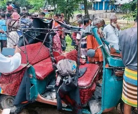 বগুড়ায় সড়ক দুর্ঘটনায় দুই জনের মৃত্যু, আহত-৫