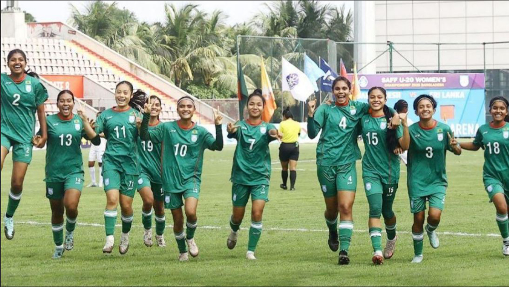 মেয়েদের ৯ গোলের জয়ডঙ্কা, সাগরিকার হ্যাটট্রিক