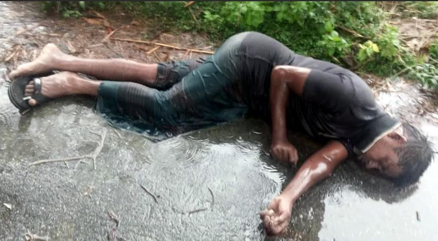 বিরলে চালককে হত্যা করে ভ্যান ছিনতাই