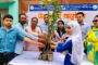হিলিতে বিনামূল্যে শিক্ষার্থীদের মাঝে ফলজ ও ওষুধি গাছের চারা বিতরণ