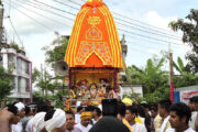 “উল্টো রথযাত্রার” মধ্য দিয়ে শ্রীশ্রী জগন্নাথদেবের রথযাত্রার উৎসবটি সম্পন্ন
