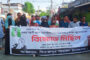 ঢাকায় ব্যবসায়ী হত্যার প্রতিবাদে দিনাজপুরে বিক্ষোভ মিছিল