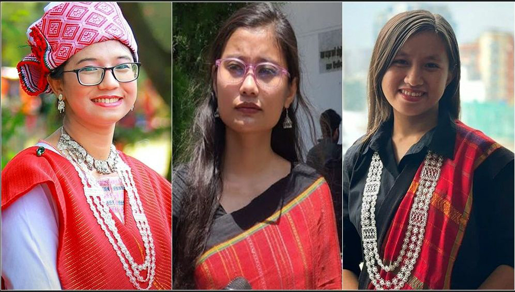 ডাকসু নির্বাচন : লড়াইয়ে পাহাড়ি তিন কন্যা