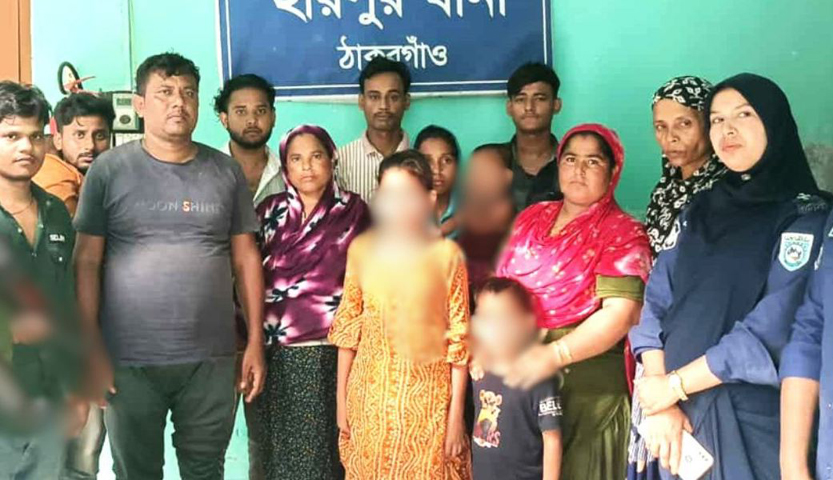 ঠাকুরগাঁওয়ের হরিপুর সীমান্তে বিএসএফের হাতে আটক ১৪ বাংলাদেশি দেশে ফেরত