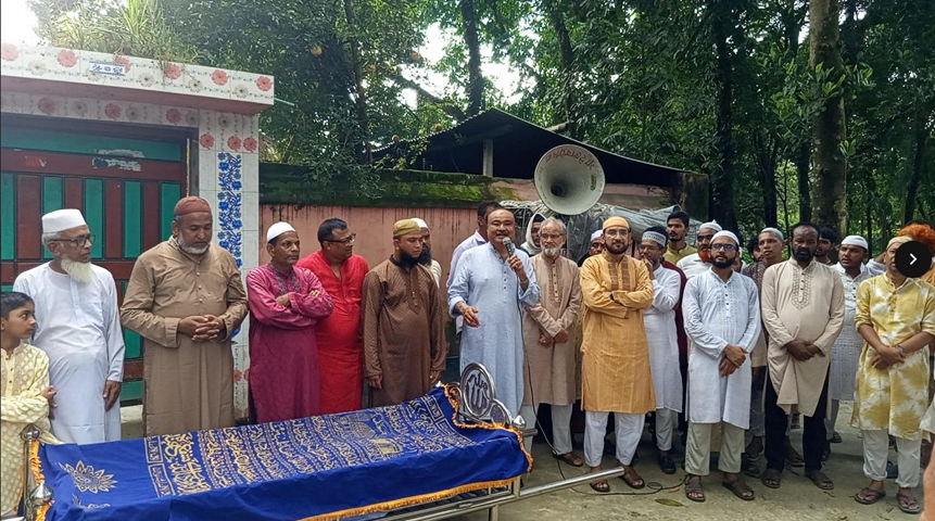 দিনাজপুরের বিশিষ্ট শিক্ষাবিদ অধ্যক্ষ (অব.) আব্দুল জব্বার এর জানাযা ও দাফন সম্পন্ন
