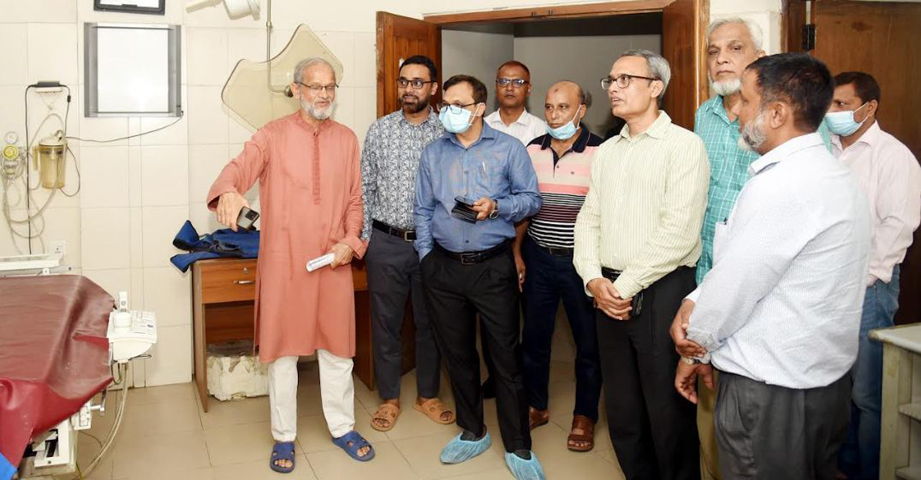 দিনাজপুর জিয়া হার্ট ফাউন্ডেশন পরিদর্শন করলেন স্বাস্থ্যসেবা বিভাগের যুগ্ম সচিব মো. মহসীন