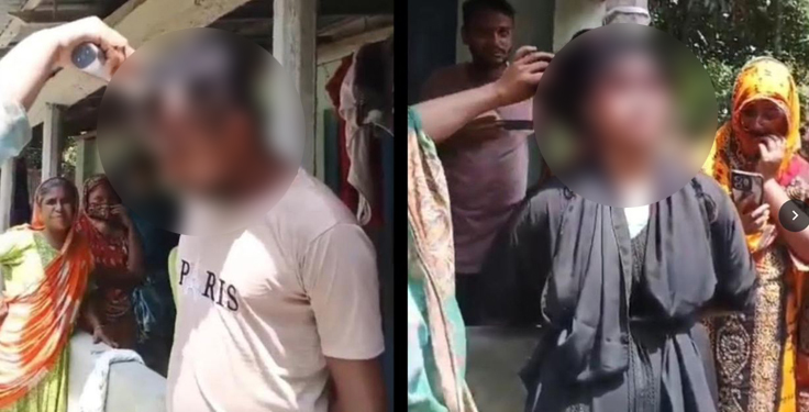 গোবিন্দগঞ্জে সাবেক স্বামী-স্ত্রীকে খুঁটিতে বেধে মাথা ন্যাড়া করে নির্যাতনের অভিযোগ সাবেক সতিনের লোকজনের বিরুদ্ধে