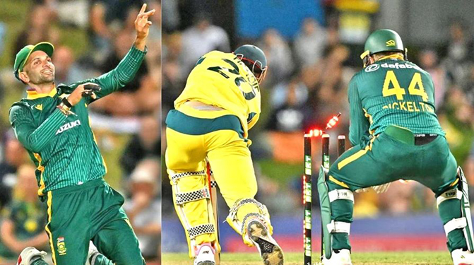 অস্ট্রেলিয়াকে ২৯৭ রানের লক্ষ্য দিল দক্ষিণ আফ্রিকা