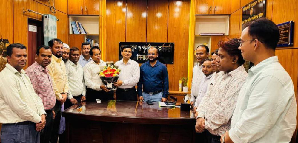 দুর্যোগ ব্যবস্থাপনা অধিদপ্তরের উপ-পরিচালকের দিনাজপুরে বিভিন্ন উন্নয়নমূলক কার্যক্রম পরিদর্শন