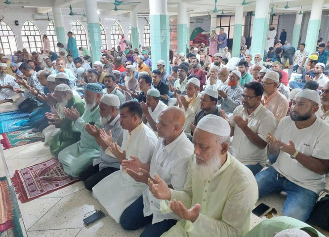 শিবগঞ্জে কোকোর জন্মবার্ষিকীতে বিএনপির দোয়া মাহফিল