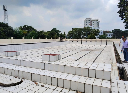 বগুড়ার শিগগিরই চালু হচ্ছে সুইমিংপুল