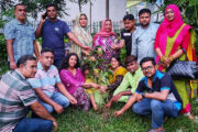 বগুড়ায় জাতীয় কবিতা মঞ্চের বৃক্ষ রোপণ অভিযান