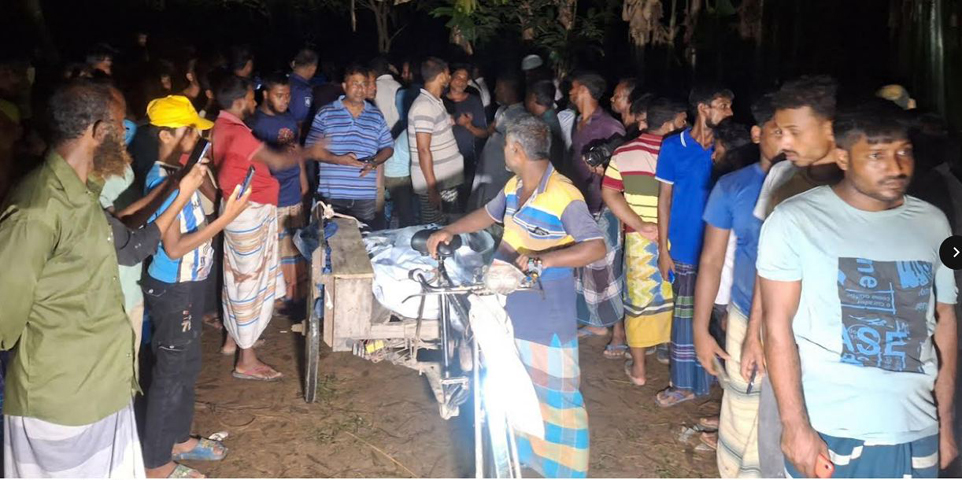 গোবিন্দগঞ্জে কলাবাগান থেকে গৃহবধূর গলকাটা মরদেহ উদ্ধার\ স্বামী গ্রেফতার