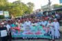 ফুলবাড়ীতে ঢাক-ঢোলসহ বাধ্য বাজনা বাজিয়ে উৎসব মূখর পরিবেশে বিএনপির প্রতিষ্ঠাবার্ষিকী উদযাপন