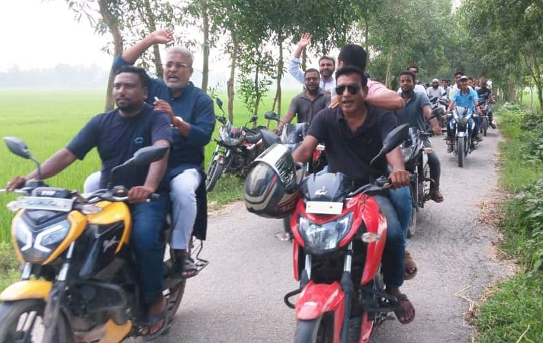 বাগজানায় তারেক জিয়ার ৩১'দফা বাস্তবায়নে গণসংযোগ, পথসভা ও লিফলেট বিতরণ