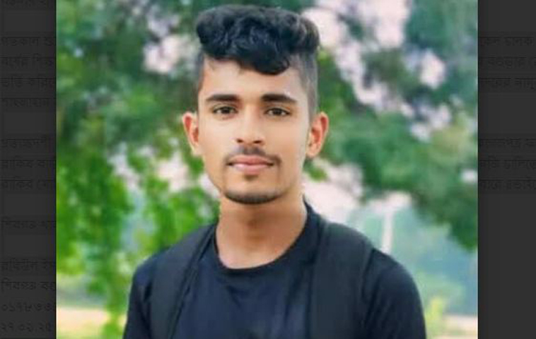 শিবগঞ্জে সড়ক দুর্ঘটনায় কলেজ ছাত্রের মৃত্যু