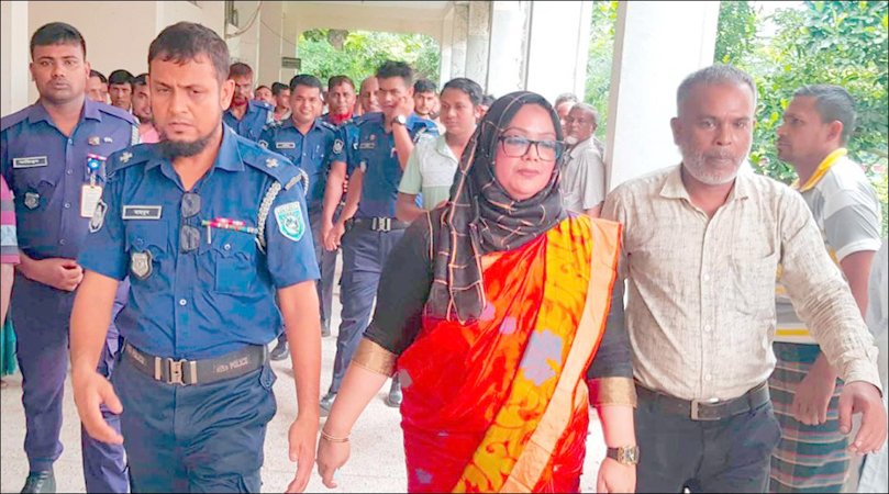 কুড়িগ্রামে সাংবাদিক নির্যাতন : সাবেক ডিসি সুলতানা পারভীন কারাগারে