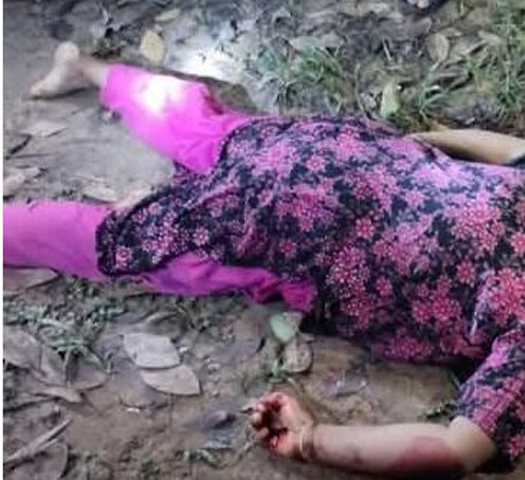 গোবিন্দগঞ্জে স্ত্রী'কে গলা কেটে হত্যার অভিযোগ, মরদেহ কলাবাগানে ফেলে পালিয়েছে স্বামী