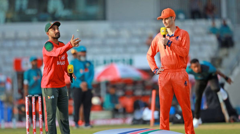 শেষ ম্যাচে টস হেরে ব্যাটিংয়ে বাংলাদেশ