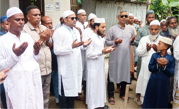 পাঁচবিবিতে মসজিদের সিঁড়ির ভিত্তিপ্রস্তর স্থাপন