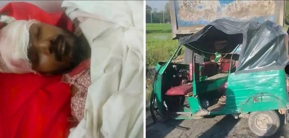 বগুড়ায় ট্রাক-অটোরিকশা সংঘর্ষে বাবা ছেলেসহ নিহত ৩, আহত মা-মেয়ে
