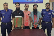 বগুড়ায় ডিবি পুলিশ পরিচয়ে ডাকাতি: গ্রেপ্তার ৭