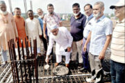 অরবিন্দ শিশু হাসপাতালের ৬ষ্ঠ তলা ভবনের ছাদ ঢালাই কাজের উদ্বোধন