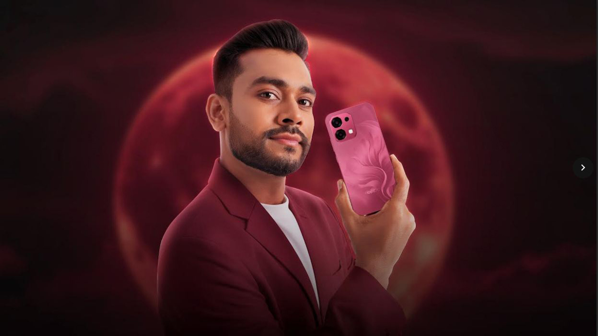 অপো এ৬ প্রো আসছে বছরের ট্রেন্ডি শেড ‘রোজ পেটাল ইন রোজউড রেডে’