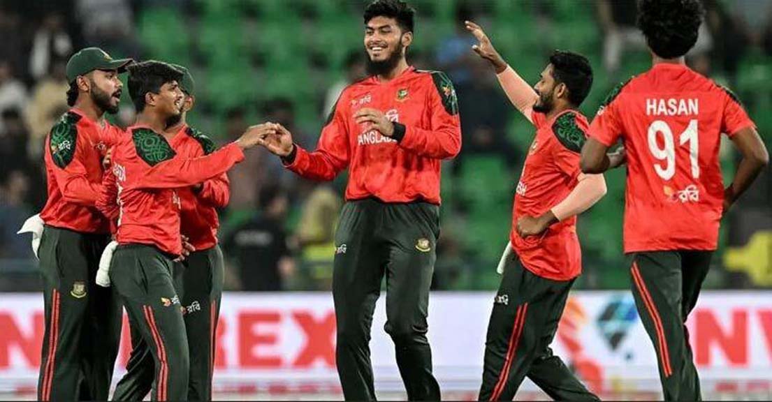 টি-টোয়েন্টি র‌্যাংকিংয়ে এক ধাপ উন্নতি বাংলাদেশের