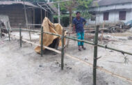 পাঁচবিবিতে শত্রুতায় বেড়া দিয়ে রাস্তা বন্ধ