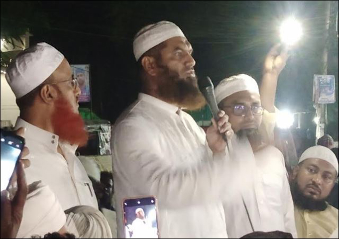 বিগত ফ্যাসিবাদী আমলে ইসলামী সংগঠনের নেতাকর্মীরা সবচেয়ে বেশি জুলুমের শিকার হয়েছেন    -আল্লামা মামুনুল হক