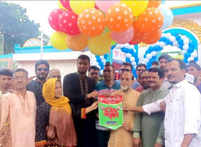 বগুড়ায় মাসব্যাপী ক্ষুদ্র ও কুটির শিল্প মেলার উদ্বোধন