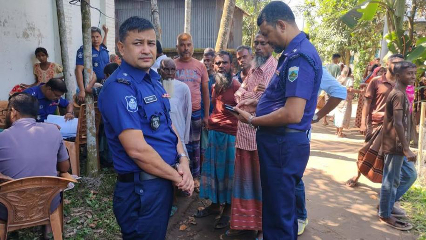 বগুড়ায় নেশার টাকা না পেয়ে দাদাকে হত্যায় পর থানায় হাজির নাতি