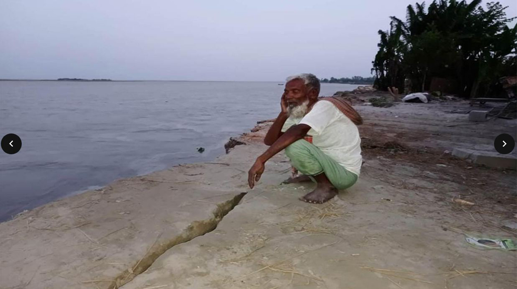 বগুড়ায় যমুনায় ভাঙনে ৩০ বাড়ি বিলীন হুমকিতে ৫ গ্রামের ২০ হাজার মানুষ