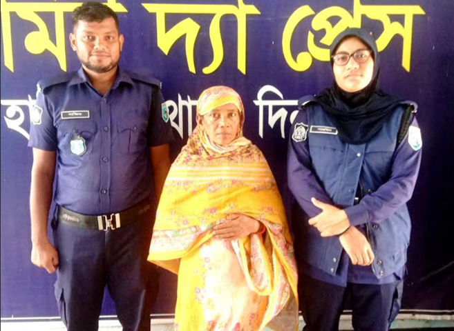 হাকিমপুরে পুলিশের অভিযানে ৮মামলার মাদক সম্রাজ্ঞী গ্রেফতার