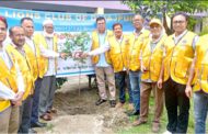 সেবা মাসের কর্মসূচীর অংশ হিসেবে লায়ন্স ক্লাবের বৃক্ষরোপন ও শিক্ষার্থীদের মাঝে চারা বিতরণ