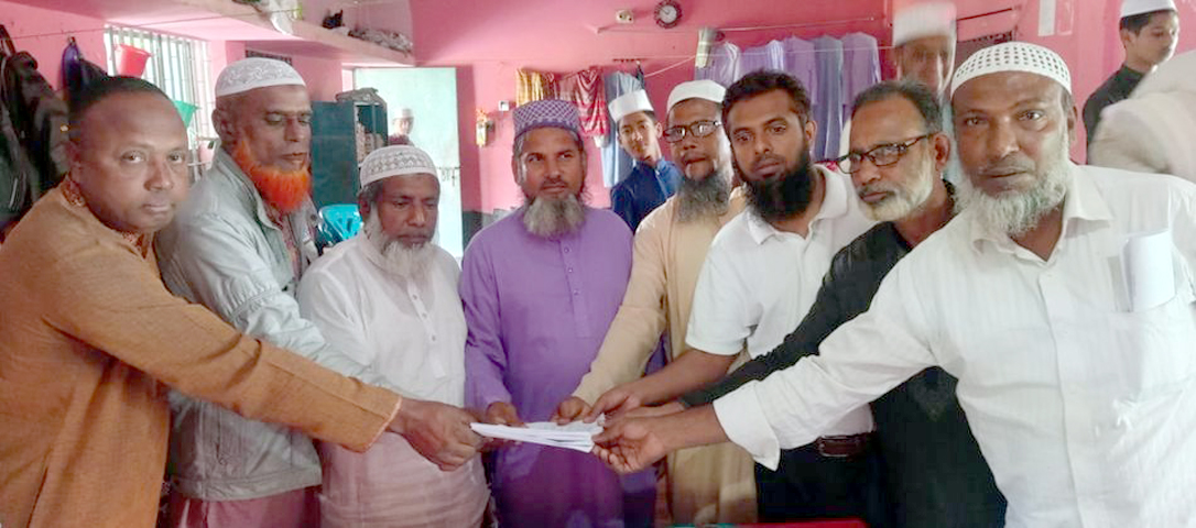 পাঁচবিবিতে মাজার কমিটির দায়িত্ব গ্রহণ