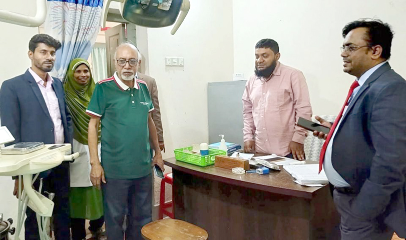 পাঁচবিবিতে হাসপাতাল পরিদর্শনে উচ্চ প্রতিনিধি দল