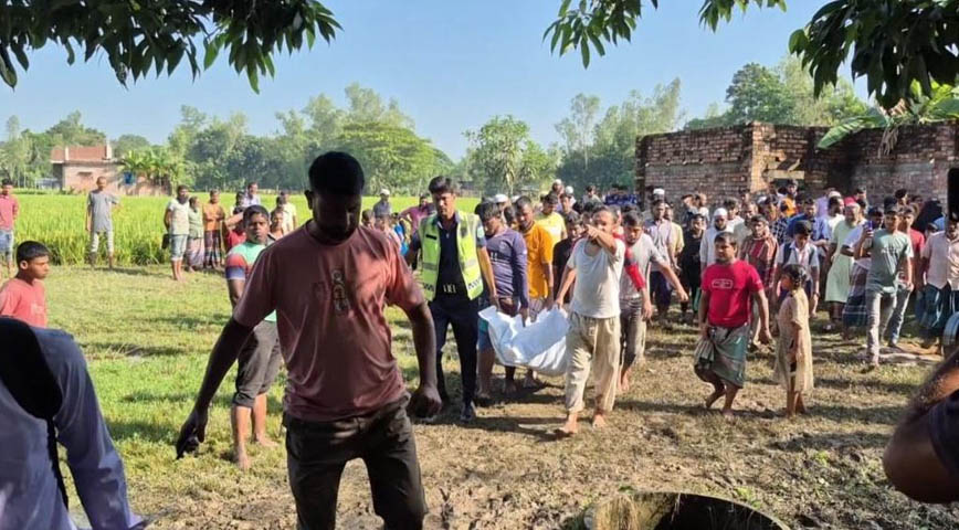 বগুড়ায় ধানক্ষেত থেকে বেকারি ব্যবসায়ীর মরদেহ উদ্ধার