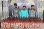 বগুড়ায় ১০০ বাড়িতে যৌথ বাহিনীর অভিযান বিপুল মাদক জব্দ: আটক তিন