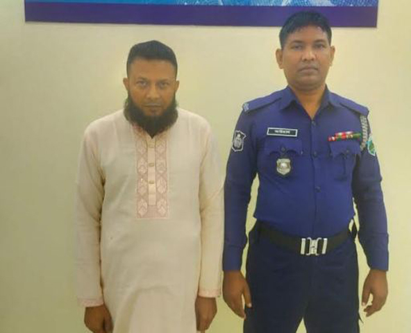 বগুড়া পৌর আওয়ামী লীগ নেতা গ্রেপ্তার