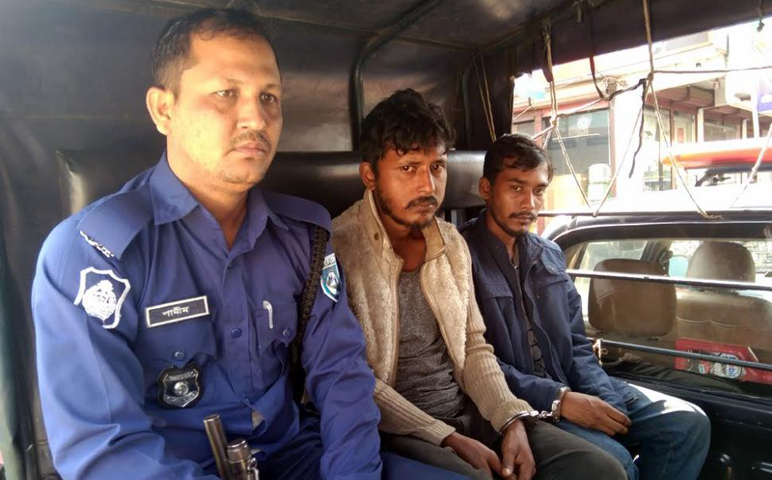 ফুলবাড়ীতে দুই মাদকসেবীর বিনাশ্রম কারাদন্ড