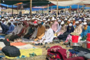 ধুনটে আল্লাহু আকবার ধ্বনিতে মুখর ইজতেমা ময়দান