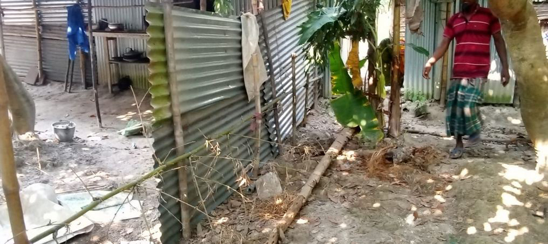 পাঁচবিবিতে জোরপূর্বক জমি দখলের চেষ্টা