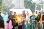 দিনাজপুর মহিলা পরিষদের উদ্যোগে মহান বিজয় দিবস পালিত