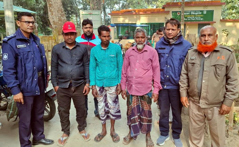 বিরলে বনভূমি থেকে মাটি কাটার অপরাধে ৩ জনের কারাদন্ড