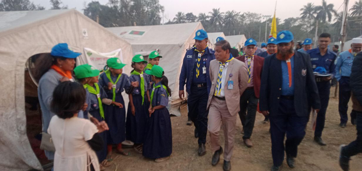 দিনাজপুরে ৫ দিন ব্যাপী ৭ম জেলা কাব ক্যাম্পুরী উদ্বোধন