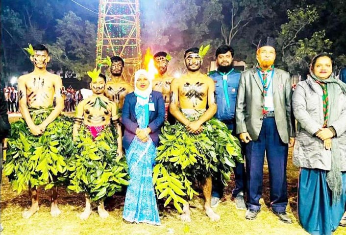 চিরিরবন্দরে ৫ম উপজেলা স্কাউটস সমাবেশ সমাপ্ত