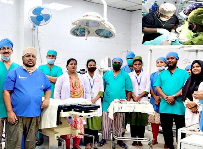 দিনাজপুরে বিনামূল্যে ঠোঁট কাঁটা ও তালু কাঁটা অপারেশন ক্যাম্প অনুষ্ঠিত