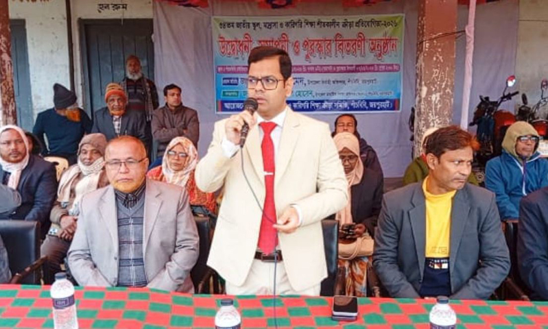 পাঁচবিবিতে শীতকালীন ক্রীড়া প্রতিযোগিতা অনুষ্ঠিত